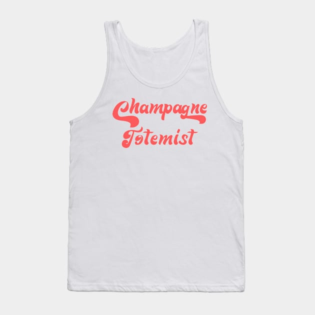 CHAMPAGNE TOTEMIST Tank Top by Inner System